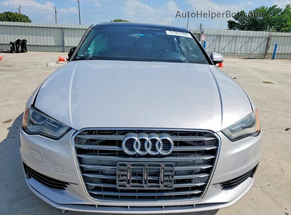 WAUA7GFFXG1068408 2016 AUDI A3 Silver Front view