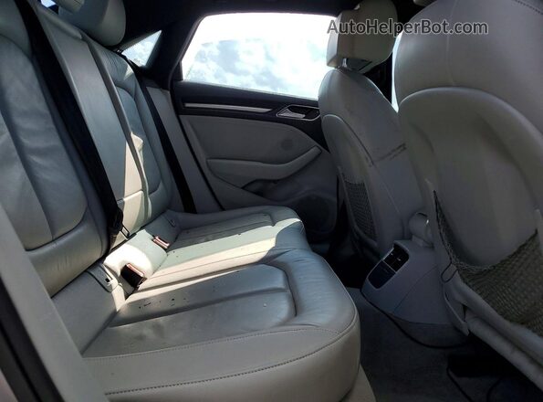 WAUA7GFFXG1068408 2016 AUDI A3 Silver Rear seats view