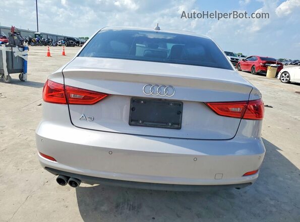 WAUA7GFFXG1068408 2016 AUDI A3 Silver Rear view