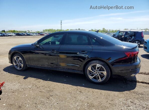 WAUAAAF49PN001272 2023 AUDI A4 Black Rear left