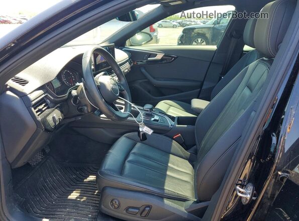 WAUAAAF49PN001272 2023 AUDI A4 Black Front interior view