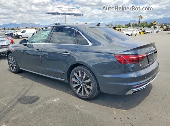WAUABAF40MA055835 2021 AUDI A4 Gray Հետևի ձախ