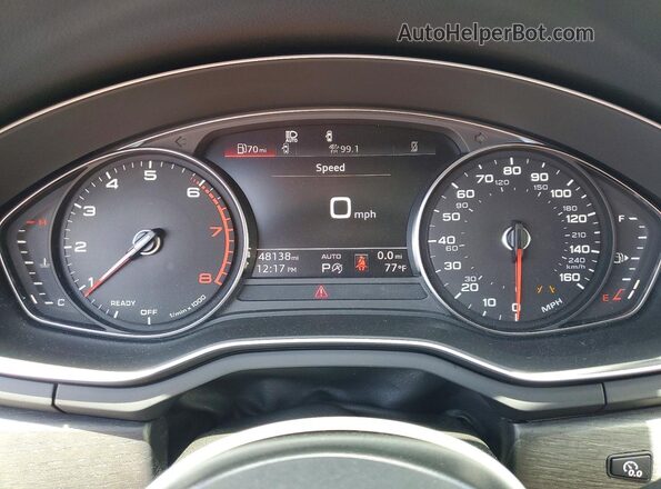 WAUABAF40MA055835 2021 AUDI A4 Gray Սարքավորումների վահանակի տեսք