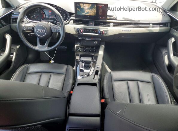 WAUABAF40MA055835 2021 AUDI A4 Gray Առջևի վահանակի տեսք