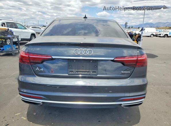 WAUABAF40MA055835 2021 AUDI A4 Gray Հետևի տեսք