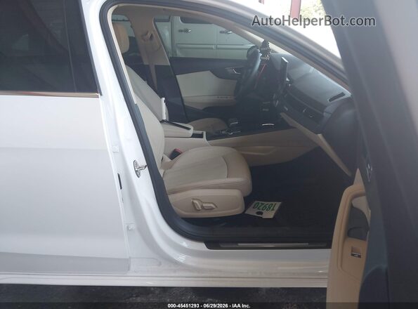 WAUABAF40MA087426 2021 AUDI A4 White Front interior view