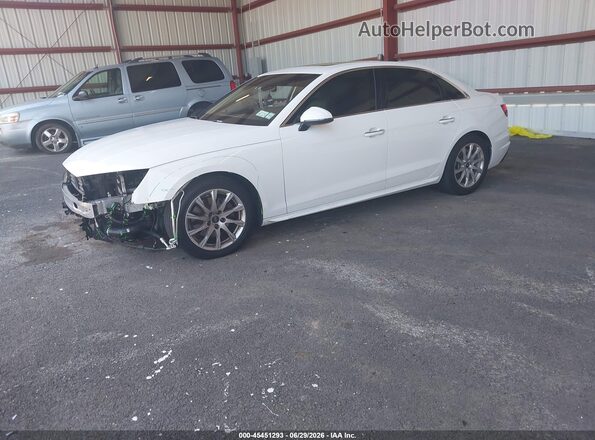 WAUABAF40MA087426 2021 AUDI A4 White Front left