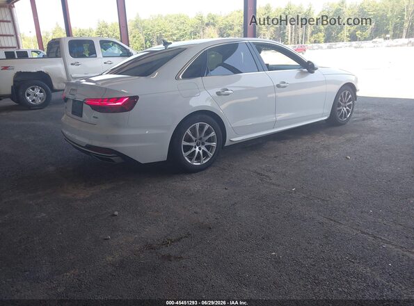 WAUABAF40MA087426 2021 AUDI A4 White Rear right