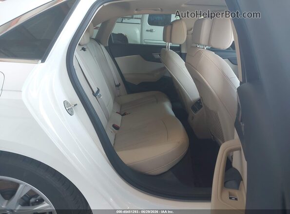 WAUABAF40MA087426 2021 AUDI A4 White VIN sticker view