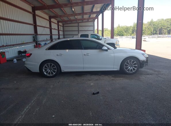 WAUABAF40MA087426 2021 AUDI A4 White Rear interior view