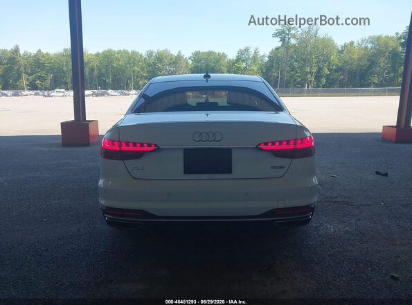 WAUABAF40MA087426 2021 AUDI A4 White 