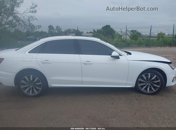 WAUABAF40NN002224 2022 AUDI OTHER White Widok wnętrza z tyłu