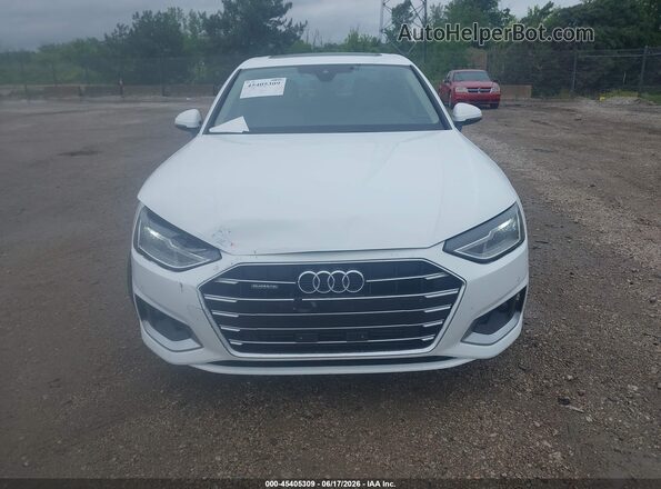 WAUABAF40NN002224 2022 AUDI OTHER White Widok zestawu wskaźników