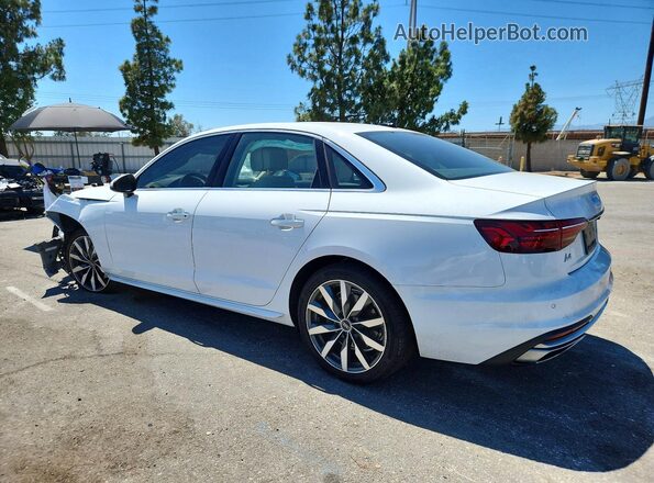 WAUABAF40PN010536 2023 AUDI A4 Белый Задняя левая четверть