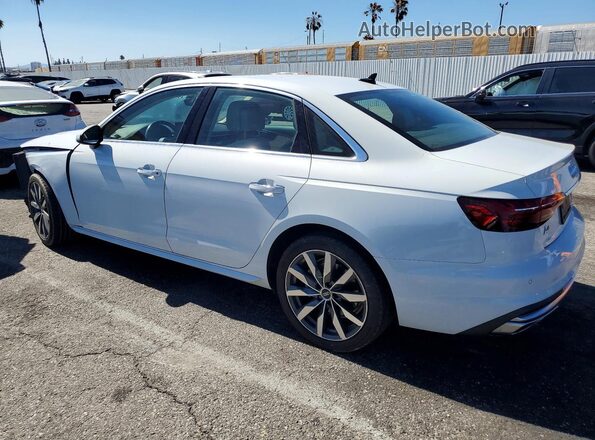 WAUABAF41MN007477 2021 AUDI A4 Белый Задняя левая четверть