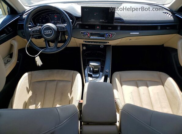 WAUABAF41MN007477 2021 AUDI A4 Белый Вид панели приборов