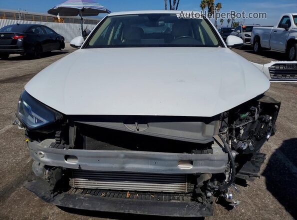 WAUABAF41MN007477 2021 AUDI A4 Белый Вид спереди