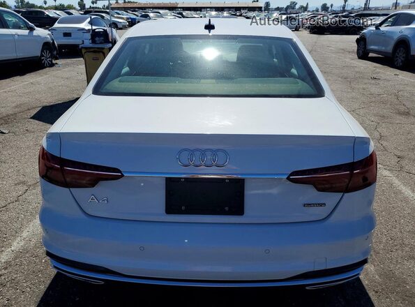 WAUABAF41MN007477 2021 AUDI A4 Белый Вид сзади