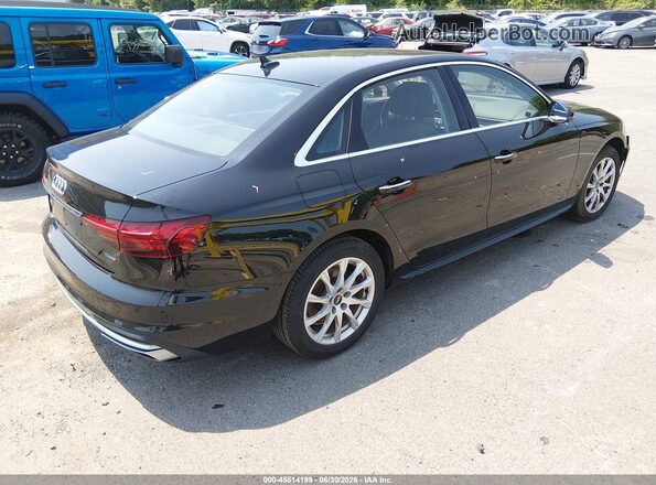 WAUABAF41MN010525 2021 AUDI A4 Black Задня права чверть