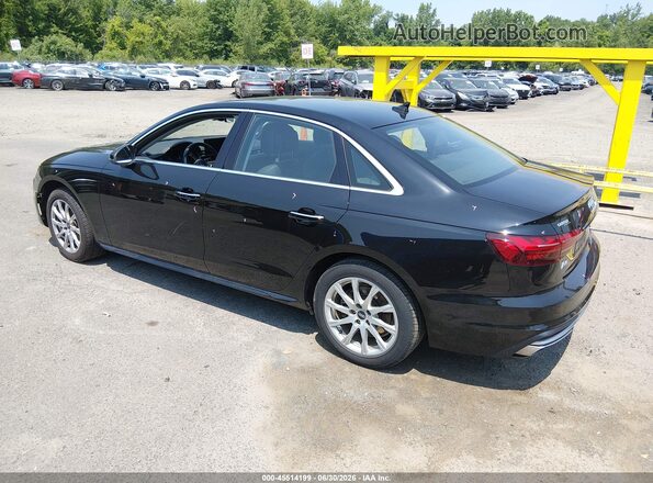 WAUABAF41MN010525 2021 AUDI A4 Black Задня ліва чверть