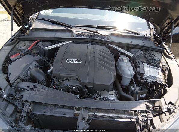 WAUABAF41MN010525 2021 AUDI A4 Black Вид ззаду