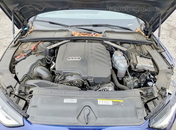 WAUABAF42NN003679 2022 AUDI A4 Синий 