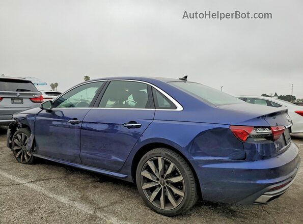 WAUABAF42NN003679 2022 AUDI A4 Синий 