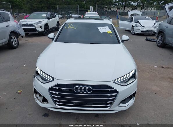 WAUABAF42PN008416 2023 AUDI OTHER White Widok zestawu wskaźników