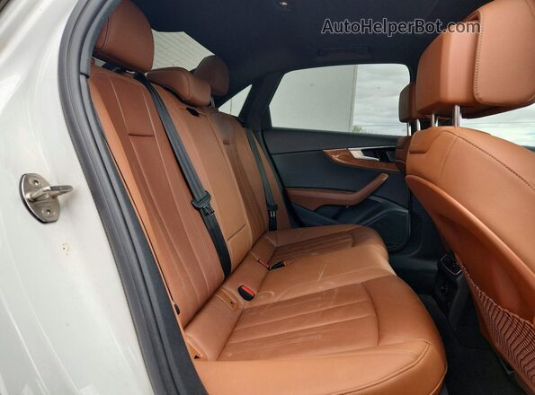 WAUABAF43NN000693 2022 AUDI A4 White Rear seats view
