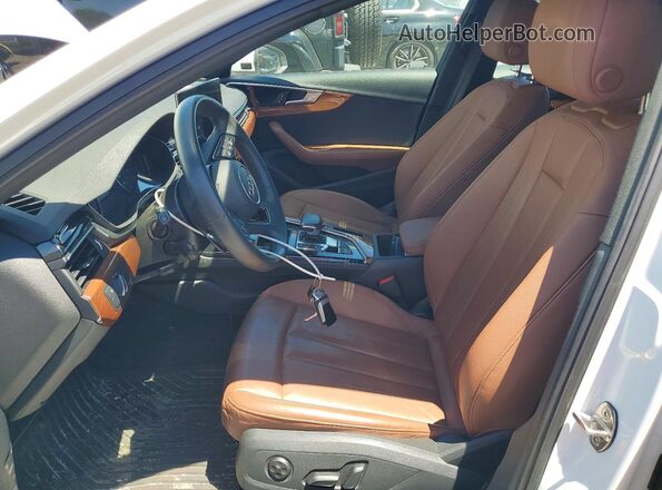 WAUABAF43PA034336 2023 AUDI A4 Белый Вид салона спереди