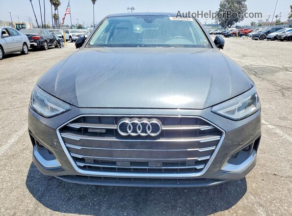 WAUABAF44MA086697 2021 AUDI A4 Gray Widok z przodu
