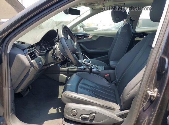WAUABAF44MA086697 2021 AUDI A4 Gray Widok wnętrza z przodu