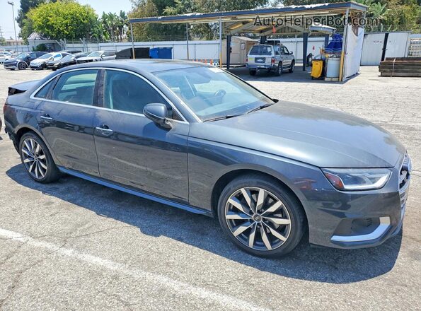 WAUABAF44MA086697 2021 AUDI A4 Gray Przód prawy