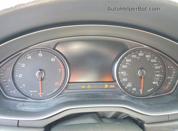 WAUABAF44MA086697 2021 AUDI A4 Gray Widok zestawu wskaźników
