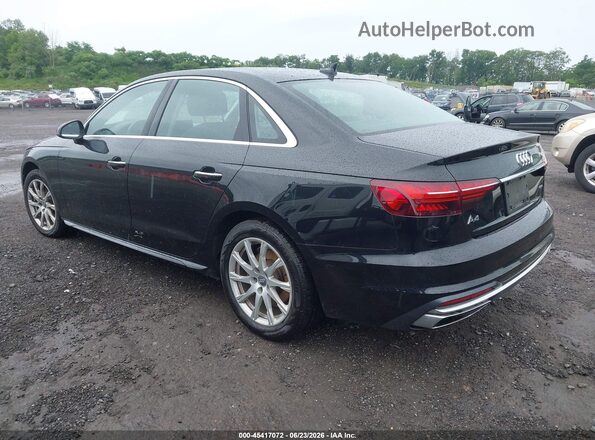 WAUABAF45MA011488 2021 AUDI A4 Black Tył lewy
