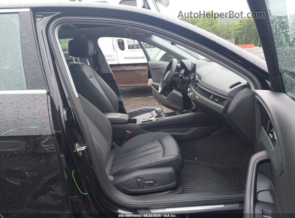 WAUABAF45MA011488 2021 AUDI A4 Black Widok wnętrza z przodu