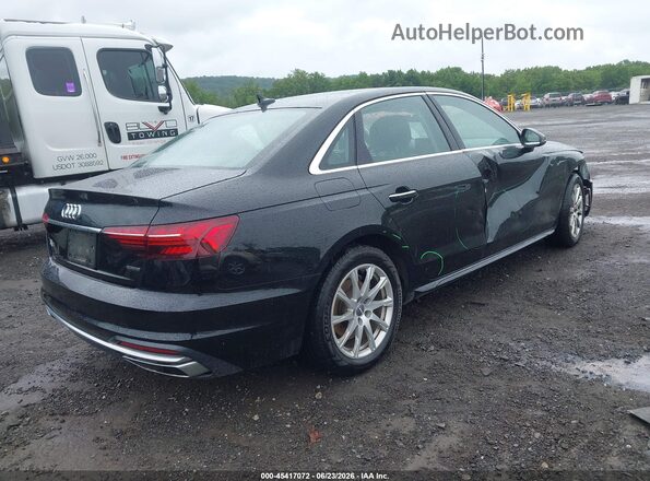 WAUABAF45MA011488 2021 AUDI A4 Black Tył prawy