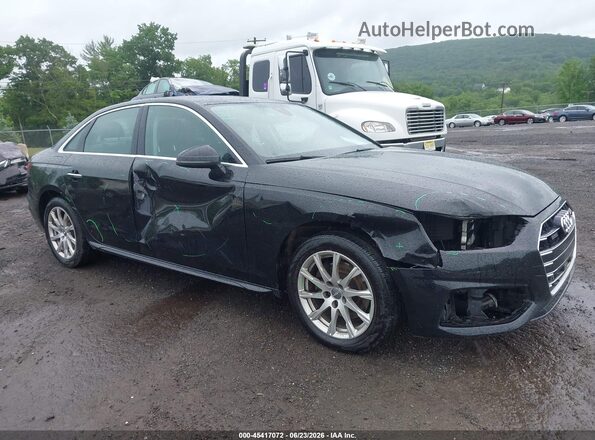 WAUABAF45MA011488 2021 AUDI A4 Black Widok z przodu