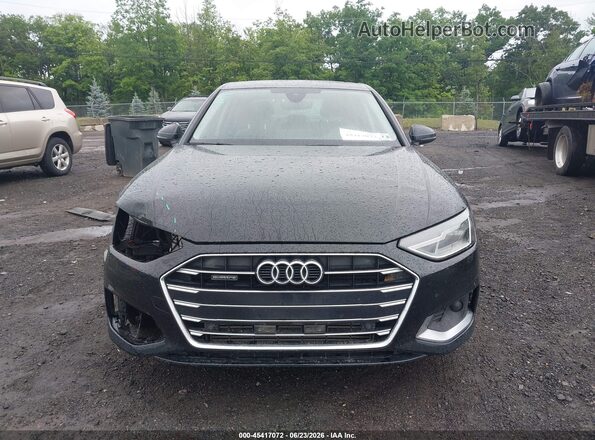 WAUABAF45MA011488 2021 AUDI A4 Black Widok wnętrza z tyłu