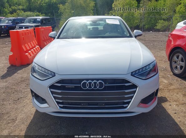WAUABAF47PA037434 2023 AUDI A4 White Вид щитка приладів
