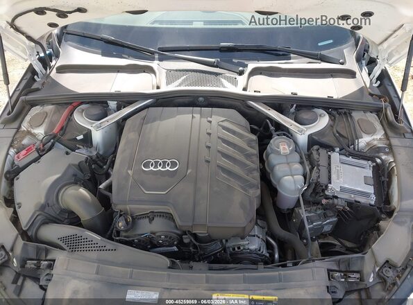 WAUABAF47PA037434 2023 AUDI A4 White Вид ззаду