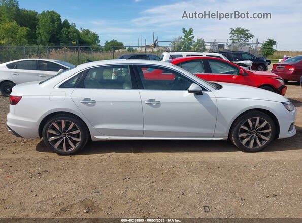 WAUABAF47PA037434 2023 AUDI A4 White Вид задньої частини салону
