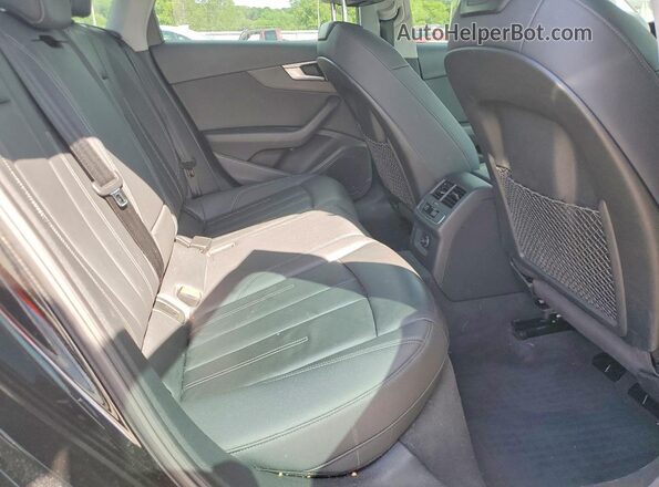 WAUABAF48MA069465 2021 AUDI A4 Black უკანა სავარძლების ხედი