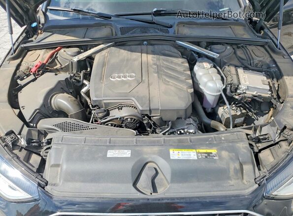 WAUABAF48MA069465 2021 AUDI A4 Black უკანა სალონის ხედი