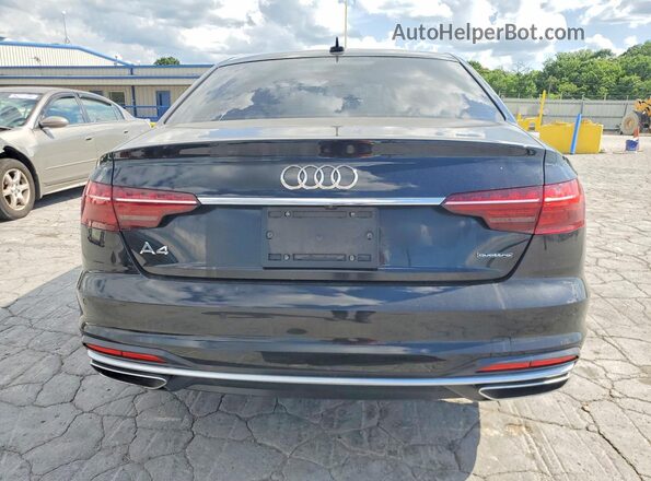 WAUABAF48MA069465 2021 AUDI A4 Black უკანა ხედი