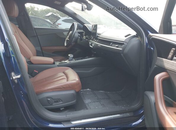WAUABAF48MN014362 2021 AUDI A4 Blue Вид салону спереду