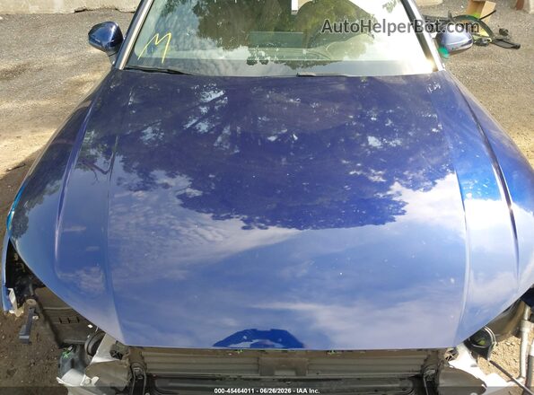 WAUABAF48MN014362 2021 AUDI A4 Blue Вид ззаду