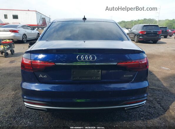 WAUABAF48MN014362 2021 AUDI A4 Blue 