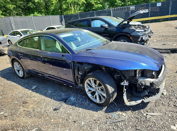WAUABCF51MA063009 2021 AUDI A5 Blue Przód prawy