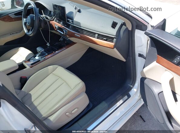 WAUABCF56NA014521 2022 AUDI OTHER White წინა სალონის ხედი